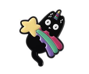Broche Capricieux Chat Noir Avec Corne Broche En Alliage Robuste Thème Animal Femmes Adolescentes Mode Bijoux Créatifs Chats, taille unique, Comme décrit