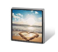 Broche carrée en métal Koala et Papillon pour costumes, sacs à dos, chapeaux, accessoires de revers