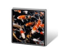 Broche carrée en métal Koala et Papillon pour costumes, sacs à dos, chapeaux, accessoires de revers