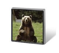 Broche carrée en métal Koala et Papillon pour costumes, sacs à dos, chapeaux, accessoires de revers