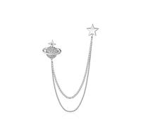 Broche chaîne planète tempérament féminin sauvage broche simple mode pendentif vêtements accessoires décorations