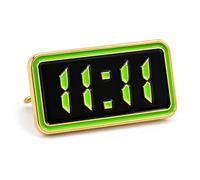 Broche chiffre d'ange 11:11, affichage numérique rétro unique souvenir | À utiliser comme une horloge ou comme un cadeau ; non destiné à fonctionner comme une horloge ou un appareil électronique