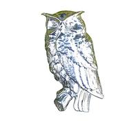 Broche Chouette, Cadeaux Chouette, Bijoux Choutte, Chouette, Broche Noël, Faite a la Main, en Etain Fin, Fabrication Francaise, Les Etains de Jumilhac