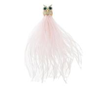 Broche chouette mystique en alliage - Bijou d'automne et d'hiver - Vêtement d'hiver décoratif élégant, One Size, Comme décrit