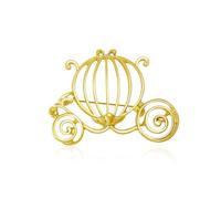 Broche Citrouille Creuse Pour Femme Épingle Dorée Style Minimaliste Accessoire Élégant Pour Veste Chapeau Ou Sac Cadeau Halloween Thanksgiving Automne Bijou De Fête Et Décoration