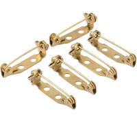 Broche Clip Base broches broches broche Base vierge for bijoux à bricoler soi-même faisant des fournitures 20 pcs/lot(Bronze,30 mm)