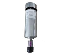 Broche CNC 500 W, moteur de broche refroidi par air 0,5 kW ER11/ER16, pince DC 0-48 V, routeur 52 mm for perceuse, fraiseuse, outils Roulements puissants(500W ER16 Spindle)