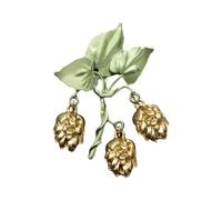 Broche colorée multifonction, belle plante épingle, parfaite pour les amateurs de mode, cadeau de forêt, One Size, Comme décrit