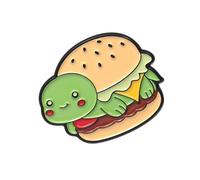 Broche Colorée Pour Hamburgers Et Hot-dogs Artisanat À Partir De Matériaux En Alliage Zines Robustes Accessoire Pour Une Utilisation Longue Durée Styles Bijoux À La Mode