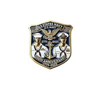 Broche commémorative du 250e anniversaire de mariage, 1775-2025 Marines à collectionner, emblème en acrylique, cadeau de collection pour vétérans, collectionneurs actifs et militaires, one size
