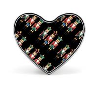 Broche commémorative unisexe en métal représentant les trois soldats Casse-Noisette, accessoire pour sac à dos, mariage