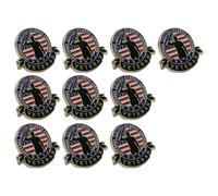 Broche commémorative vétérans en alliage robuste pour une tenue décontractée, un usage quotidien, des commémorations et des célébrations, taille unique, Comme décrit