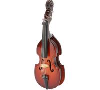 Broche contrebasse miniature,Broche contrebasse,épingle de broche de revers contrebasse,broche contrebasse en résine,broche d'instrument de musique,épingle de broche d'instrument de musique