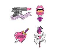 Broche Créative Décoration Vestimentaire en Alliage 4 Pièces, pour Femmes | Lot de 4, Style Chic et Délicat, Présent Unique, Accessoire Rétro pour Vêtements et Collection