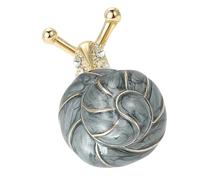 Broche créative en alliage émaillé pour les amateurs de mode à la recherche de styles uniques, One Size, Comme décrit