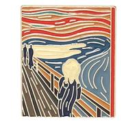 Broche créative en émail : billet aérien, film, art, punk, insigne, Klein, Métal non précieux