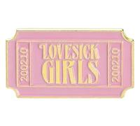 Broche créative en émail : billet aérien, film, art, punk, insigne, Klein, Métal non précieux