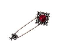 Broche créative en forme de fleur - Bijoux rétro pour chapeau, écharpe, sac, écharpe, épinglette créative, taille unique, Comme décrit