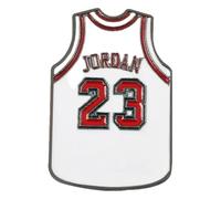 Broche créative pour maillot de basket-ball, unisexe, broche en émail de sport, insigne de veste de sac, Klein, Métal non précieux