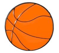 Broche créative pour maillot de basket-ball, unisexe, broche en émail de sport, insigne de veste de sac, Klein, Métal non précieux