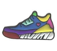 Broche créative pour maillot de basket-ball, unisexe, broche en émail de sport, insigne de veste de sac, Klein, Métal non précieux