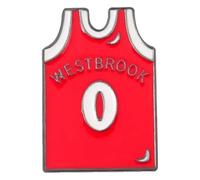 Broche créative pour maillot de basket-ball, unisexe, broche en émail de sport, insigne de veste de sac, Klein, Métal non précieux