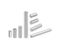 broche cylindrique en acier inoxydable, Goupille de positionnement cylindrique solide en acier inoxydable 304, M1.5 M3 M4, plusieurs tailles, 50 pièces(M4 x 6mm)