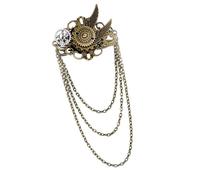Broche d ' aile mécanique Punk artistique, broche en alliage, accessoires de Styles Vintage, épingle de revers d ' aile d ' engrenage pour toute tenue, d ' engrenage mécanique
