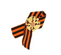 Broche d ' insigne de médailles de charme avec détail de ruban historique simple/double couche pour d ' événement formel donnant un ornement de poitrine d ' événement à thème
