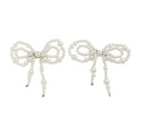 Broche d'arc amovible en résine - Chaîne de bijoux - Clips réglables - Décoration de pantalon pour tenue décontractée - Chaîne de pantalon élégante