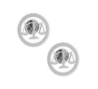 Broche d'avocat Balance Balance Advocate Symbole de justice et d'équité pour homme Bijoux Avocats Juge en acier, Émail, gem na