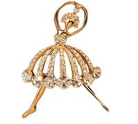 Broche de ballet la plus chaude en alliage pour chemise costume Xesserie femme présente un beau design