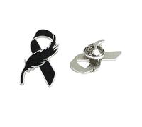 Broche de bienfaisance durable Kirsite - Motif colombes - Pour activités de plein air - Approuvé - Collecte de fonds - Broche ruban colombes - Événement caritatif, One Size, Comme décrit