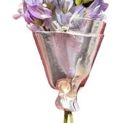 Broche de bouquet de fleurs, broche de bouquet de fleurs portable, bijoux d'épinglette florale pour femmes, insérer des fle-ur réelles ou séchées, accessoire minimaliste pour veste et robes, Se