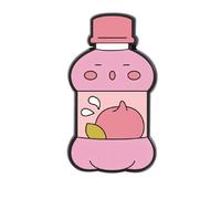 Broche de bouteille de boisson vivante avec motif de fruit, fabriquée en alliage robuste pour une utilisation à long terme Beau badge de boisson, Einheitsgröße, comme décrit