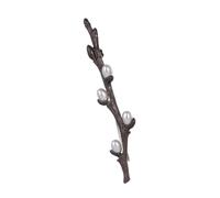 Broche de branche de fleur douce d ' hiver inspirée de la nature détaillée, bijoux léger et sûr, costume élégant, broche de corsage pour fête, élégante