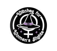 Broche de chapeau de sorcière en alliage émaillé, pentagrammes, dessins de lettres, bijoux pour femmes et hommes, broche de sorcière gothique