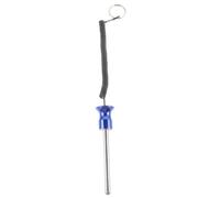 Broche de Chargement pour Plaques de Poids, Alliage D’aluminium et Fer | Support Sécurisé des Disques, Portable et Facile à Transporter, pour Machine à Poulie et Entraînement Musculaire