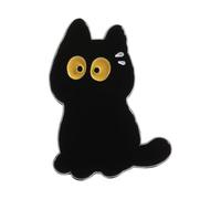 Broche De Chats En Métal Miniature Élégante Faite À La Main Design Élégant Accessoires Sur Le Thème Des Animaux Parfait Pour Les Tenues Sacs Chapeau Alliage Chats Épingle En Émail