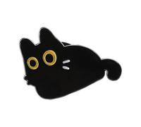 Broche De Chats En Métal Miniature Élégante Faite À La Main Design Élégant Accessoires Sur Le Thème Des Animaux Parfait Pour Les Tenues Sacs Chapeau Alliage Chats Épingle En Émail
