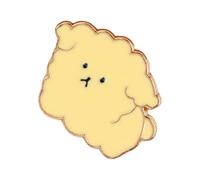 Broche De Chien Miniature Élégante Broche En Alliage Portable 2.2cm Avec Revêtement En Argent Et Or Pour Un Usage Quotidien Cadeaux Pour Amoureux Des Animaux Compagnie Bijoux