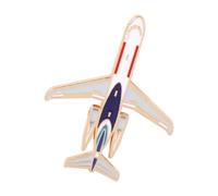 Broche de conception d ' avions unique, badge Kirsite, épingle à revers d ' avion unisexe, bijoux pour tenue décontractée et formelle, accessoire d ' avion de mode