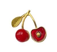 Broche De Conception Fruits Fruits Amusants Strong Revêtement Épingle Décorative À La Mode Pour Les Sacs Tops Manteaux Manche
