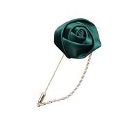 Broche de corsage en soie multi-usage pour fête prénuptiale, mariage, fiançailles, événement, boutonnière pour garçons d'honneur et demoiselles d'honneur en soie pour mariage, taille unique, Comme