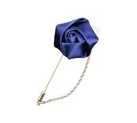 Broche de corsage en soie multi-usage pour fête prénuptiale, mariage, fiançailles, événement, boutonnière pour garçons d'honneur et demoiselles d'honneur en soie pour mariage, taille unique, Comme