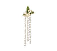 Broche de Costume de gardénia Frais botanique, Broche de Chemise, Accessoires de Manteau de Robe pour Femmes