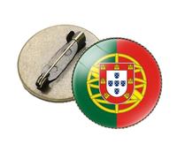 Broche De Drapeau Aborigène Du Portugal,Broches Faites À La Main,Insignes Du Drapeau National Du Portugal,Épinglette De Drapeau,Broche En Émail Pour Pulls,Foulards,Robes,Broches Fantaisie,Com