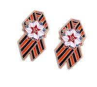 Broche de drapeau patriotique de la Russie, bijoux, épingle à revers Kirsite robuste avec des couleurs vives et un Design léger, épingle de revêtement du drapeau russe