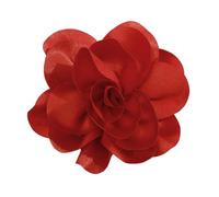 Broche de fleur en tissu populaire, accessoire de broche de fleur en tissu délicat, épingle de collier délicate pour les voyages et les loisirs, revers Rose