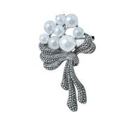 Broche de forme accentuée légère pour un usage quotidien ou festif pour la fête des mères Noël élégante broche, taille unique, Comme décrit